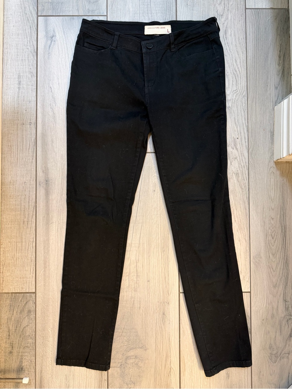 Love Culture Black Skinny Pants